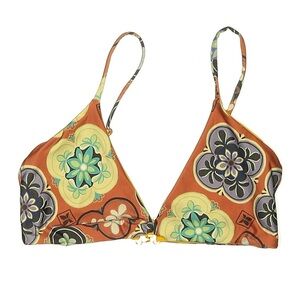Juan De Dios Pacifico swim Top / Terracota Mosaic - Sunny size XS women’s